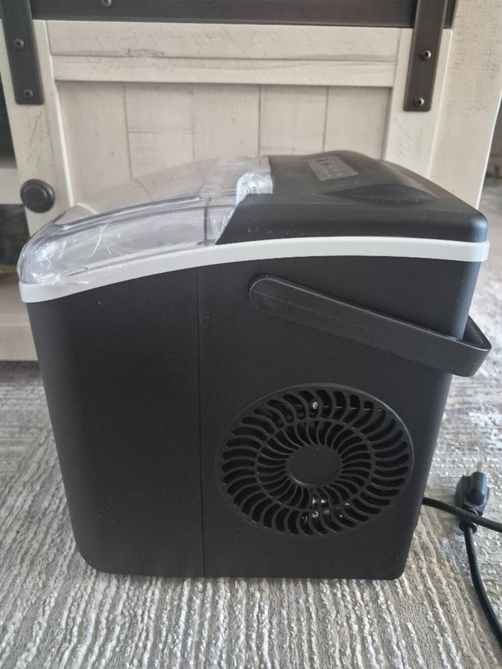 Countertop Ice Maker Machine with Handle - Picture 5 of 6